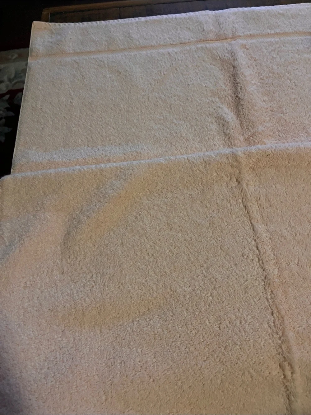 Vintage Cannon Luxury yellow Bath Towel -